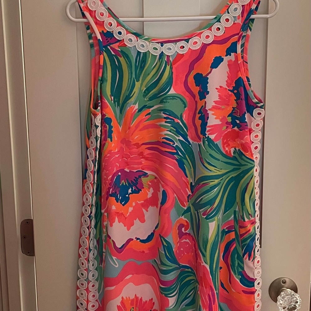 Lilly Pulitzer like new summer tank dress size S
